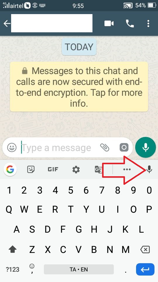 google keyboard speech to text not working