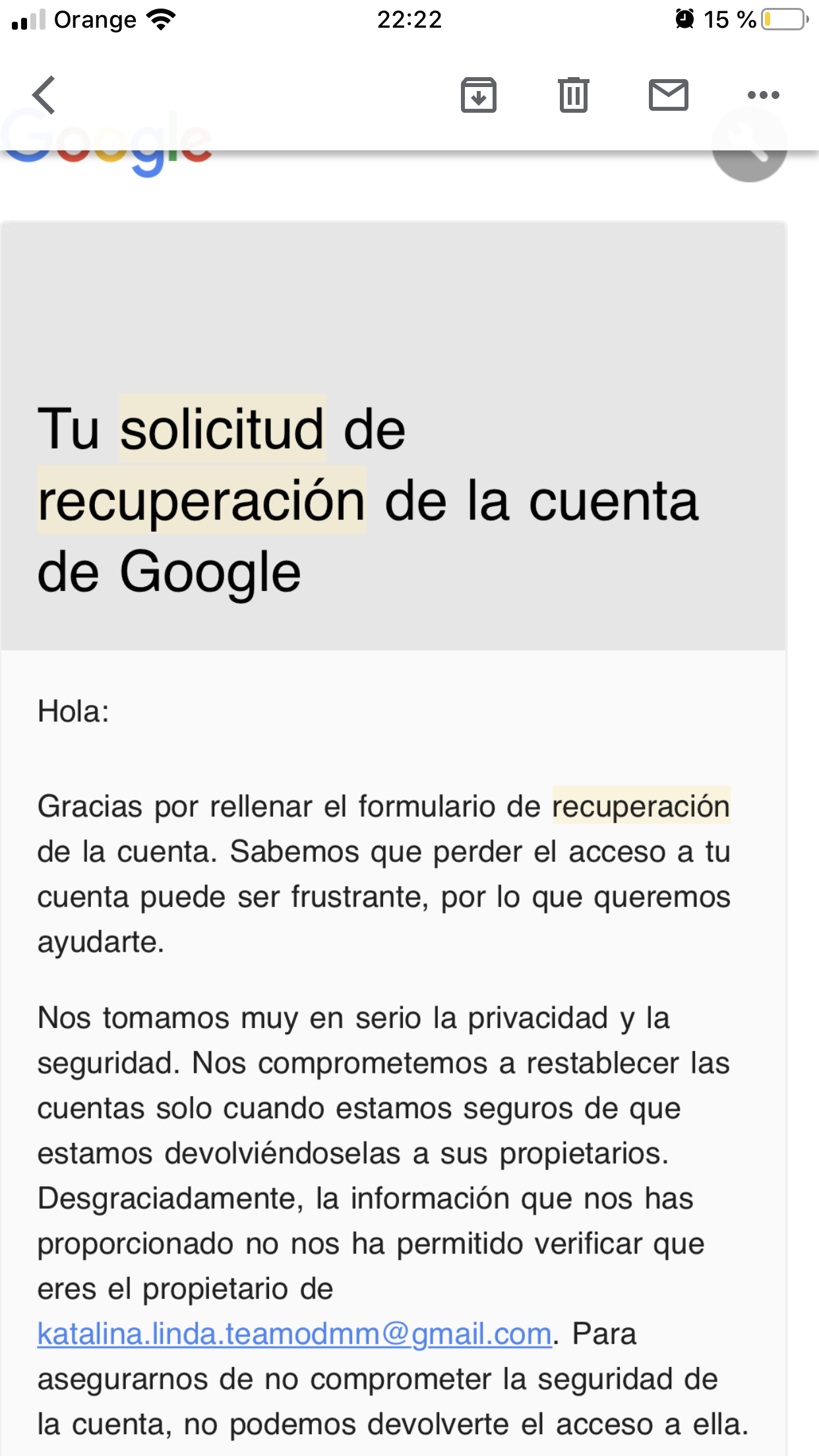 Síntesis De 25 Artículos Como Recuperar Una Cuenta De Gmail Actualizado Recientemente Sp 5794