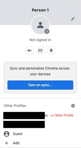 Google Chrome profile cannot sync - Google Chrome Community