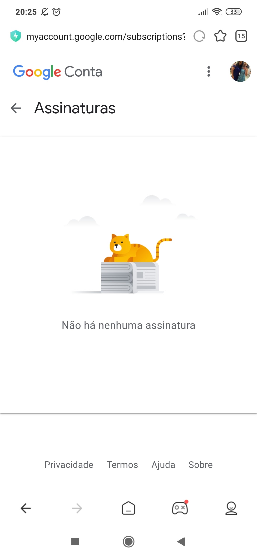 Porque a minha assinatura não aparece na aba de assinaturas? - Comunidade Google  Play