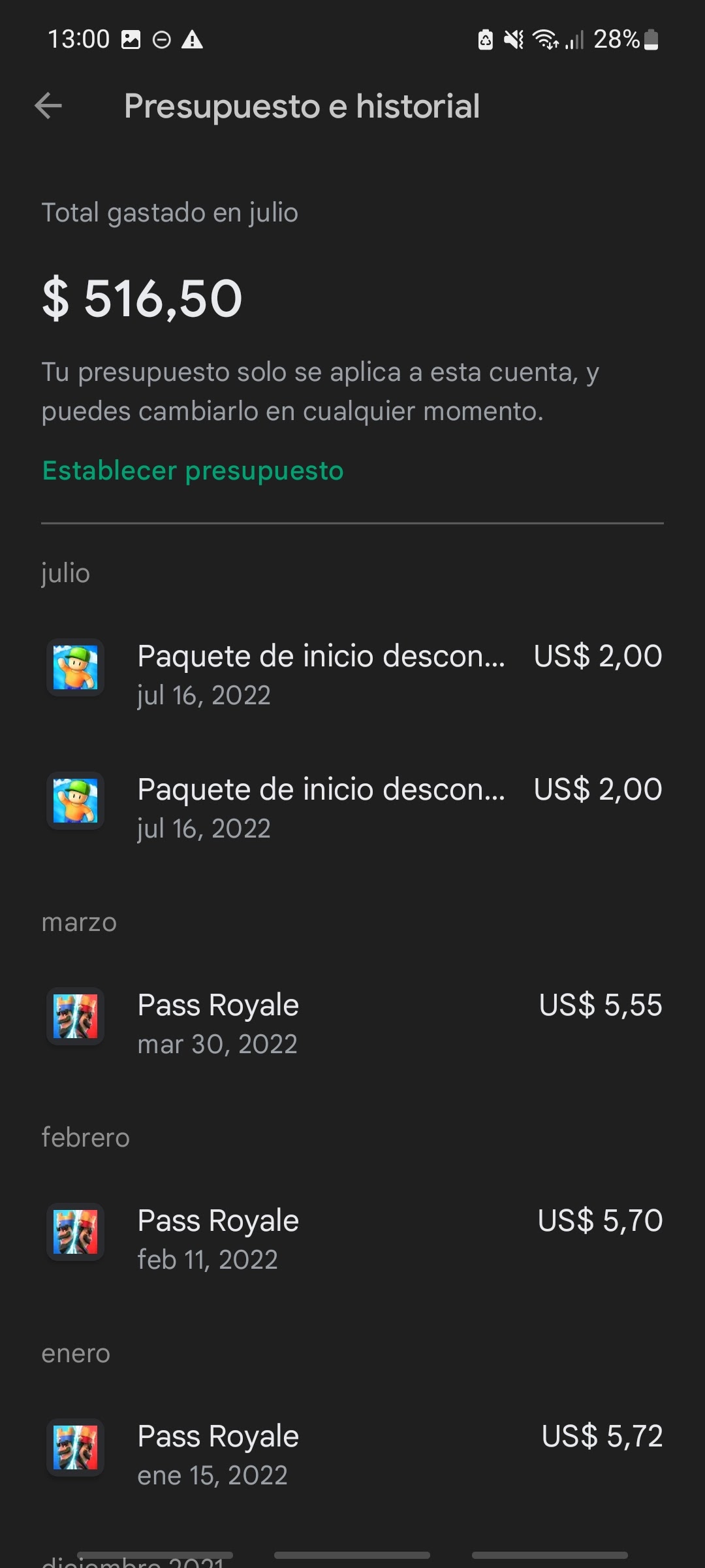 Cómo reembolsar el pass Royale?