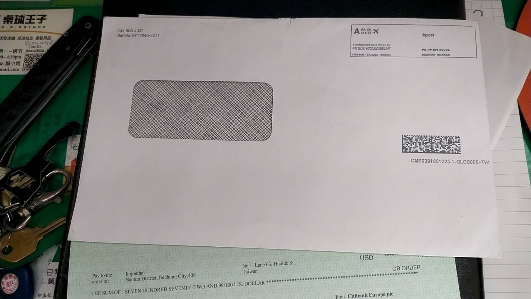 收到Google的支付的美金支票772元，因時間超過半年無法兌換，請求處理或者重開支票- 「Google AdSense」社群