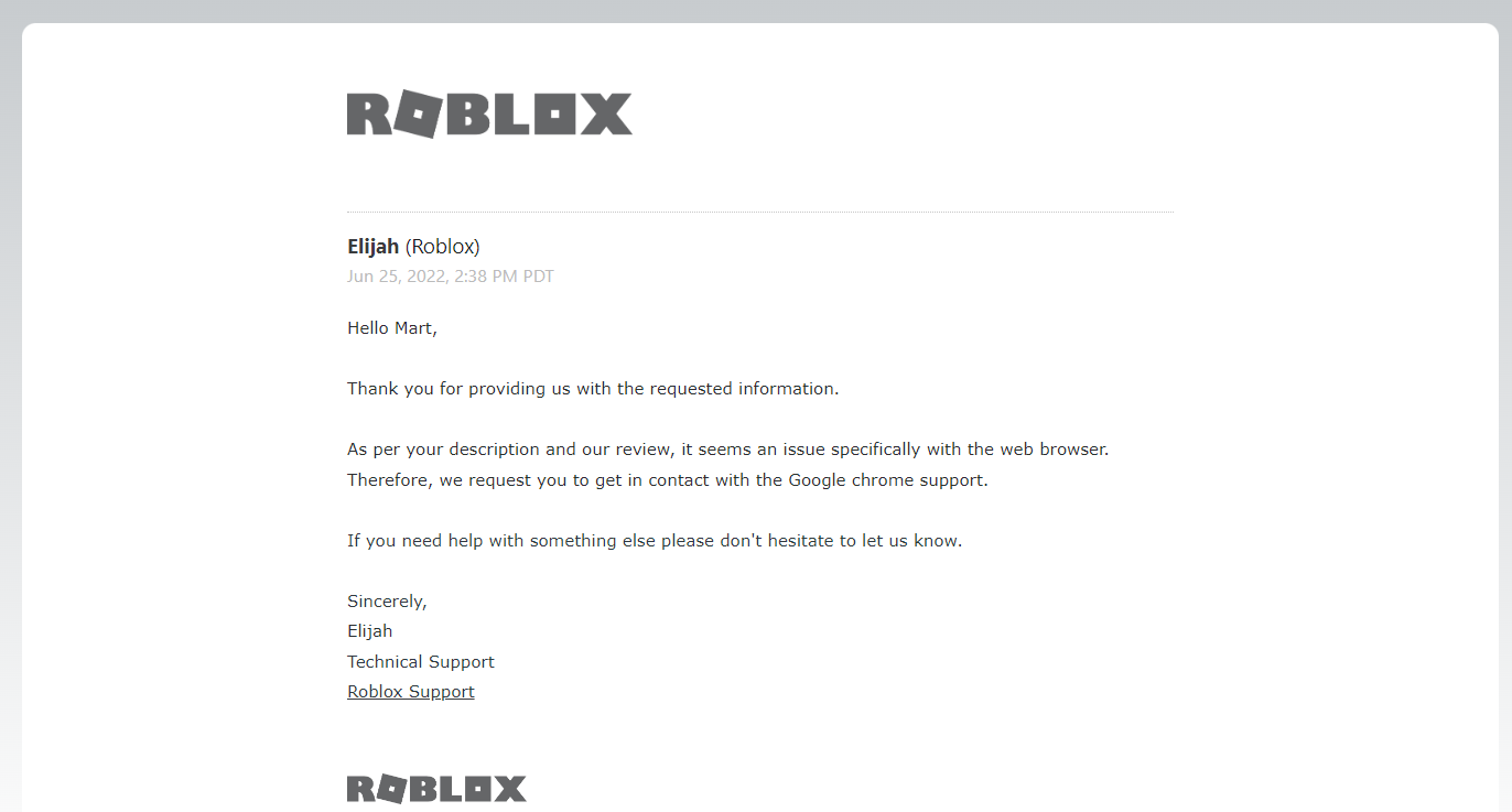 How to contact Roblox support: number, email