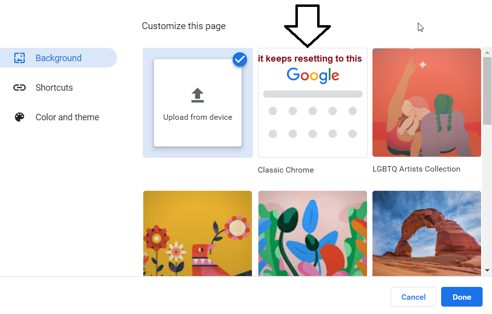 How to Make your Google Homepage Background a Gif