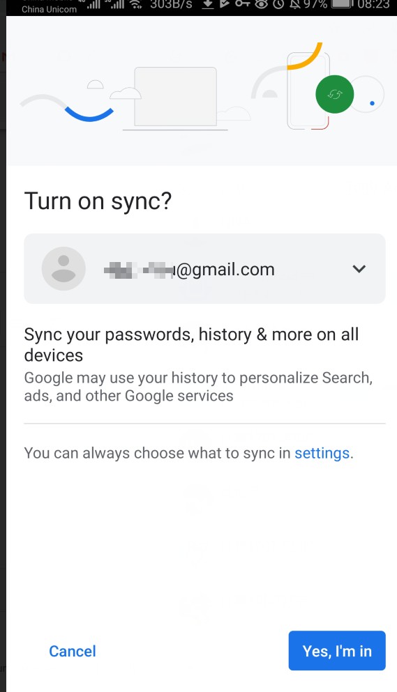 andyroid emulator google account sync error