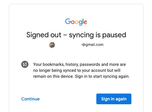 how do i sign out of google chrome