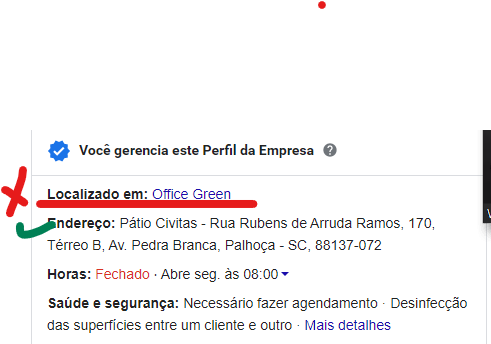 Endereço e Informações da Empresa