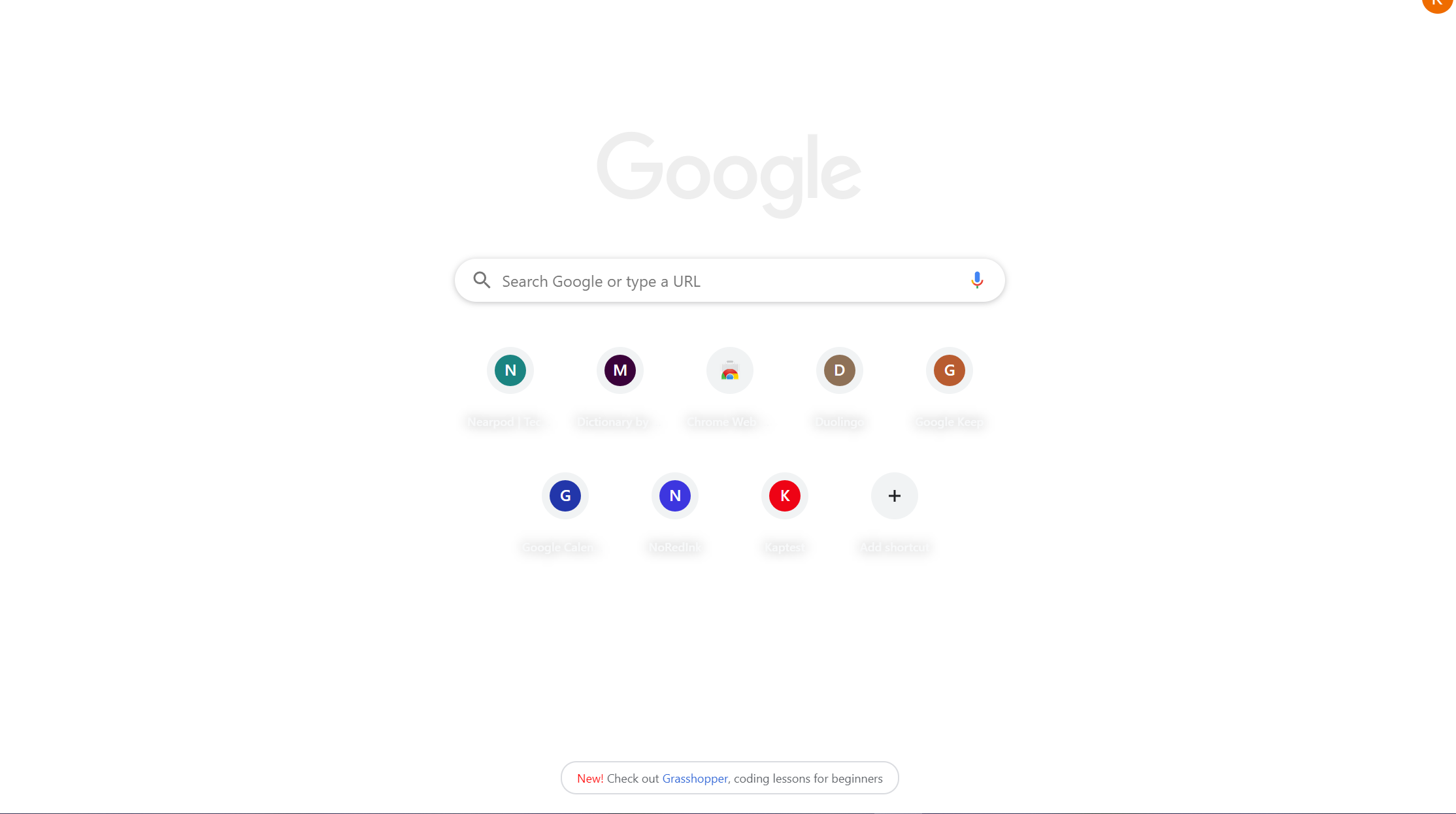 Why won't my google homepage background change? - Google Chrome Community