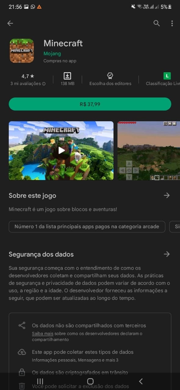 Algo estranho aparece na tela dos jogos - Comunidade Google Play