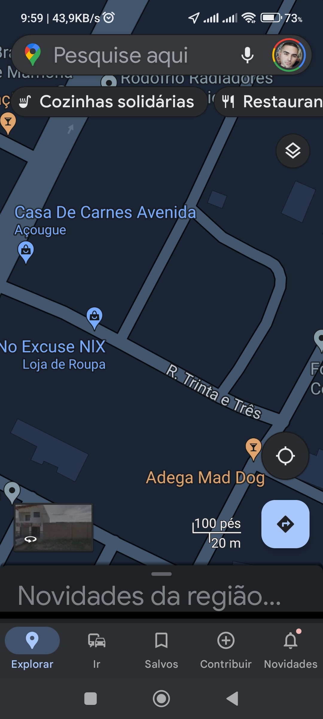 Localização muito errada - Comunidade Google Maps