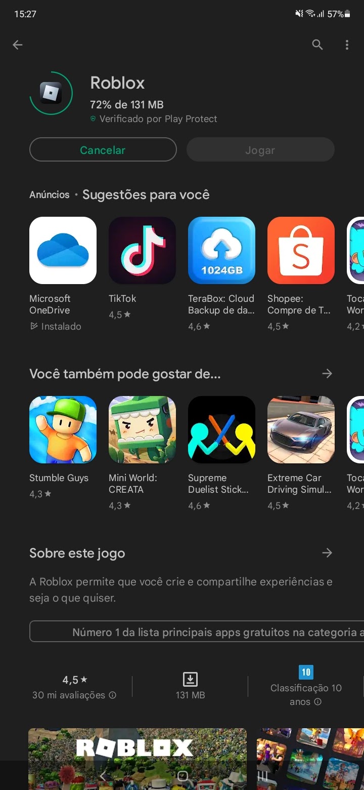 Google Play Store já permite download de jogo no Windows