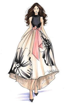 Dress Sketches for Fashion Designing  Fashion Illustration Courses