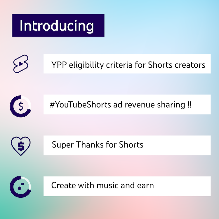 🎉 Big News: Shorts Revenue Sharing And More Ways To Earn & Grow With Ypp  In 2023 - Youtube Community