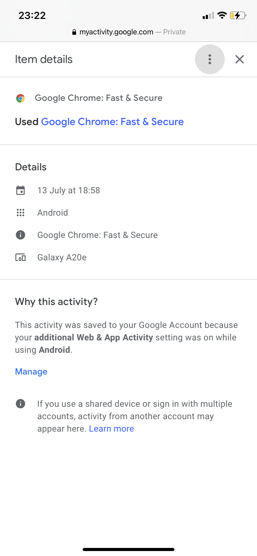 Google Chrome: Fast & Secure 