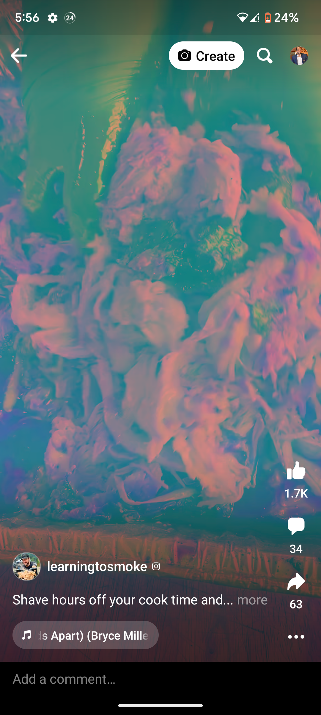 Facebook reels show weird green/purple colors - Google Pixel Community