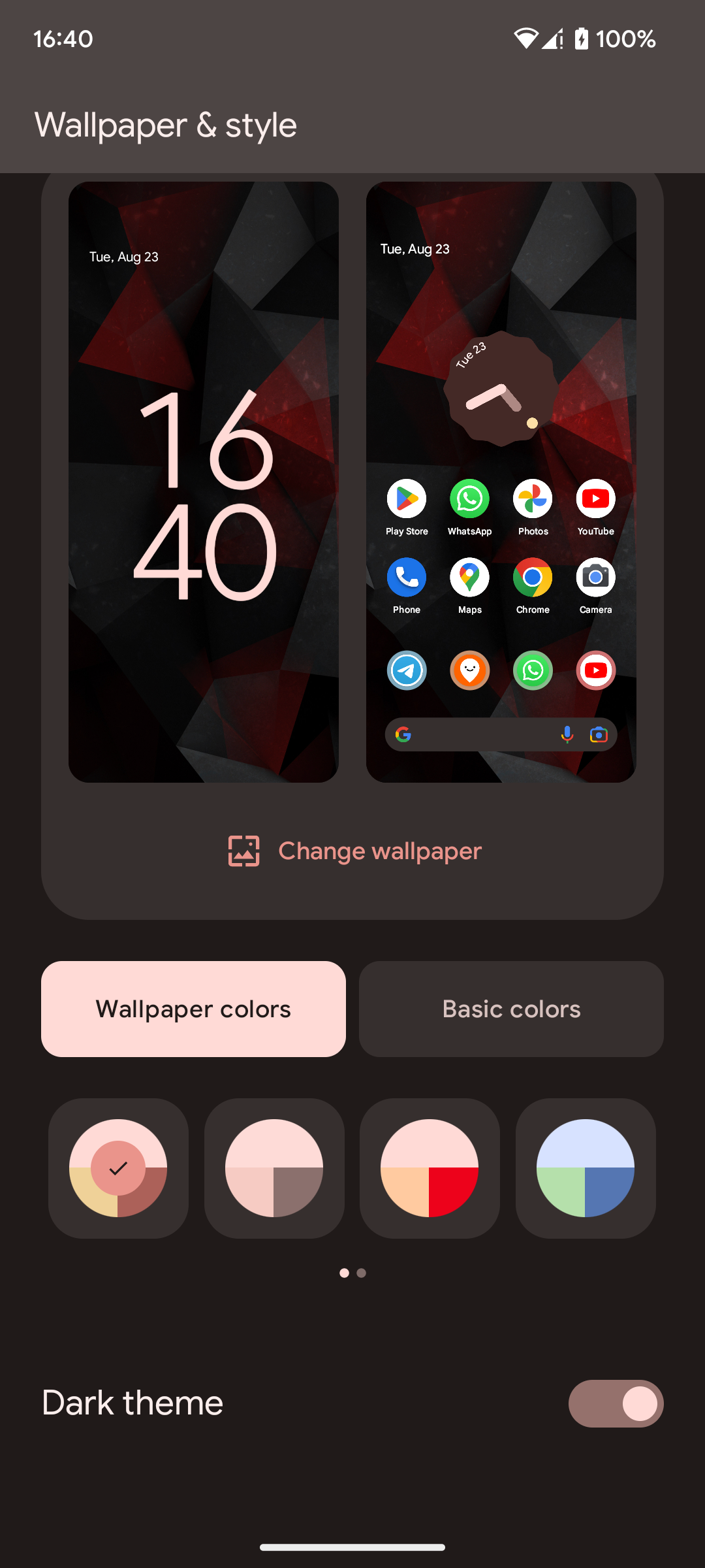 TechDroider on X Apple iOS 16 vs Google Android 13  Wallpaper Picker  Settings Interface httpstcorGjZ3mKHSc  X