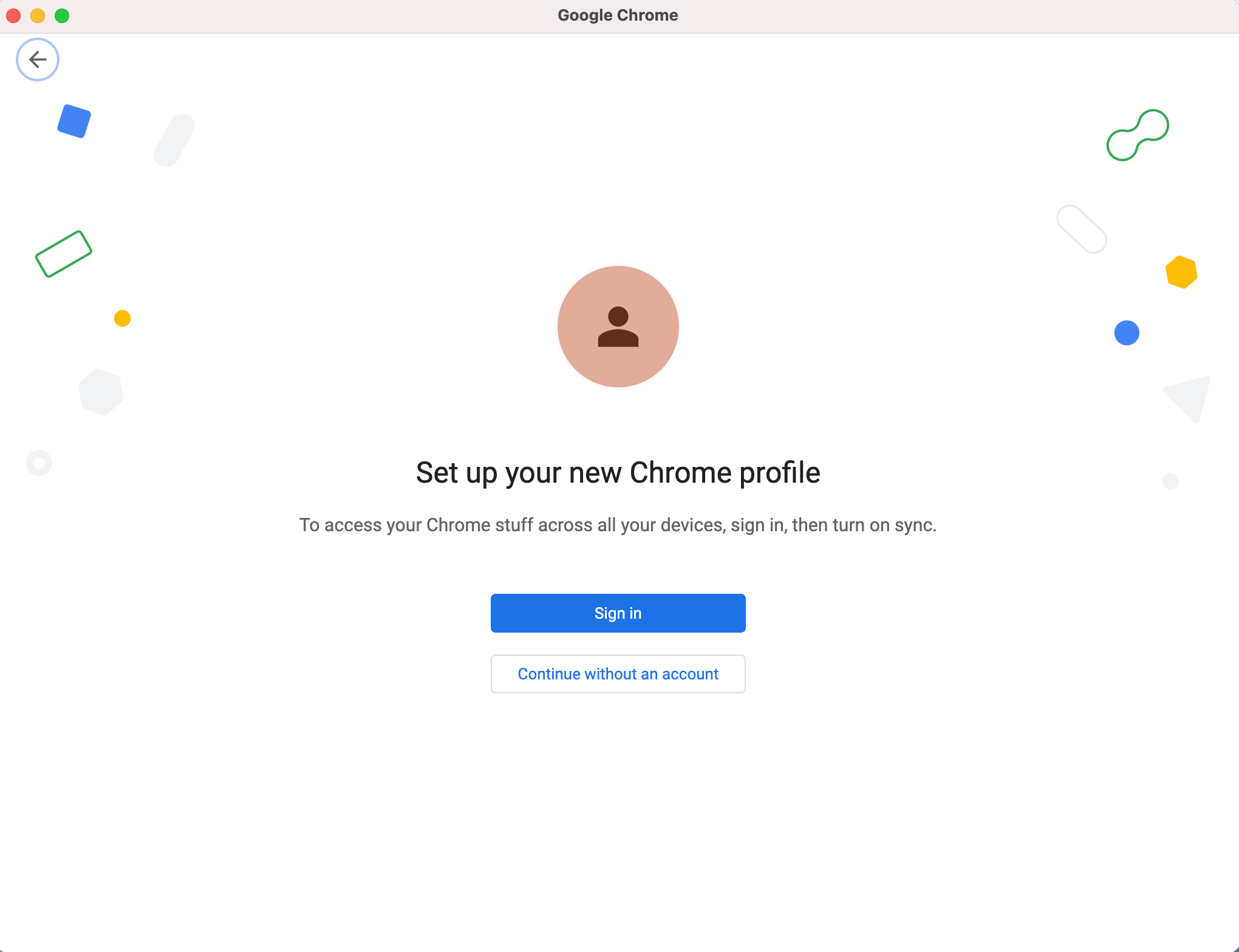 Can t create a Chrome profile if signed in Google Chrome Community