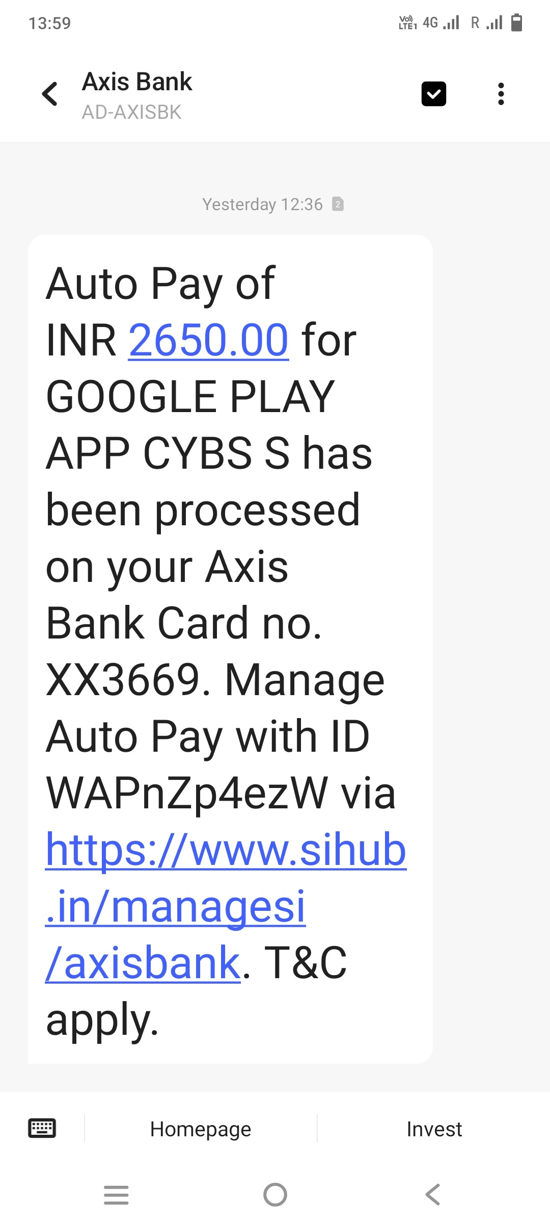 Non-refundable payment - Google Play Community