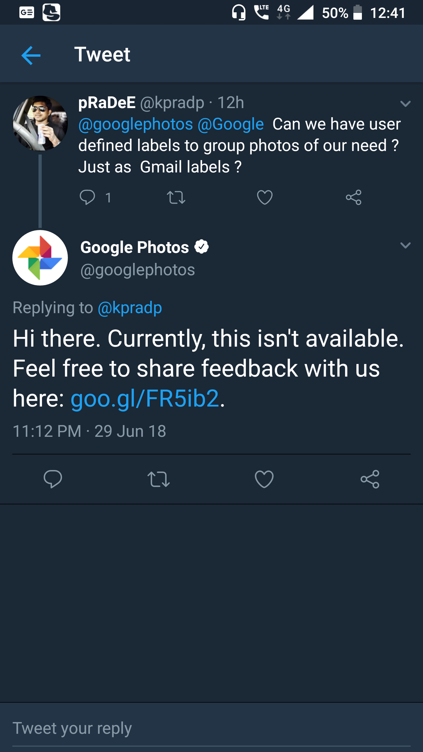 can we have user