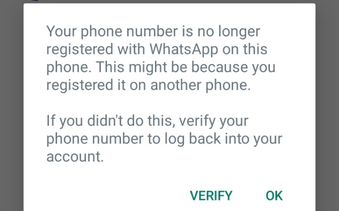 Log out sale whatsapp