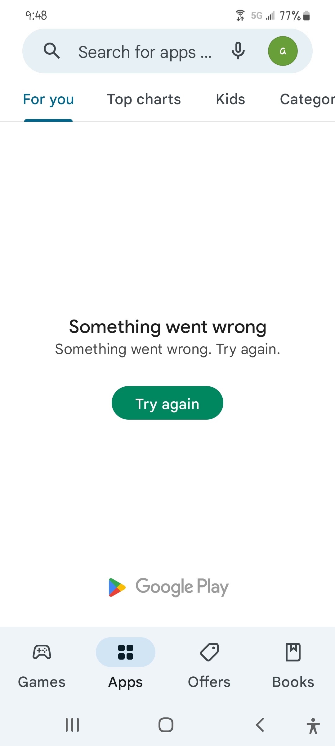 Getting something went wrong error on everything - Google Assistant  Community