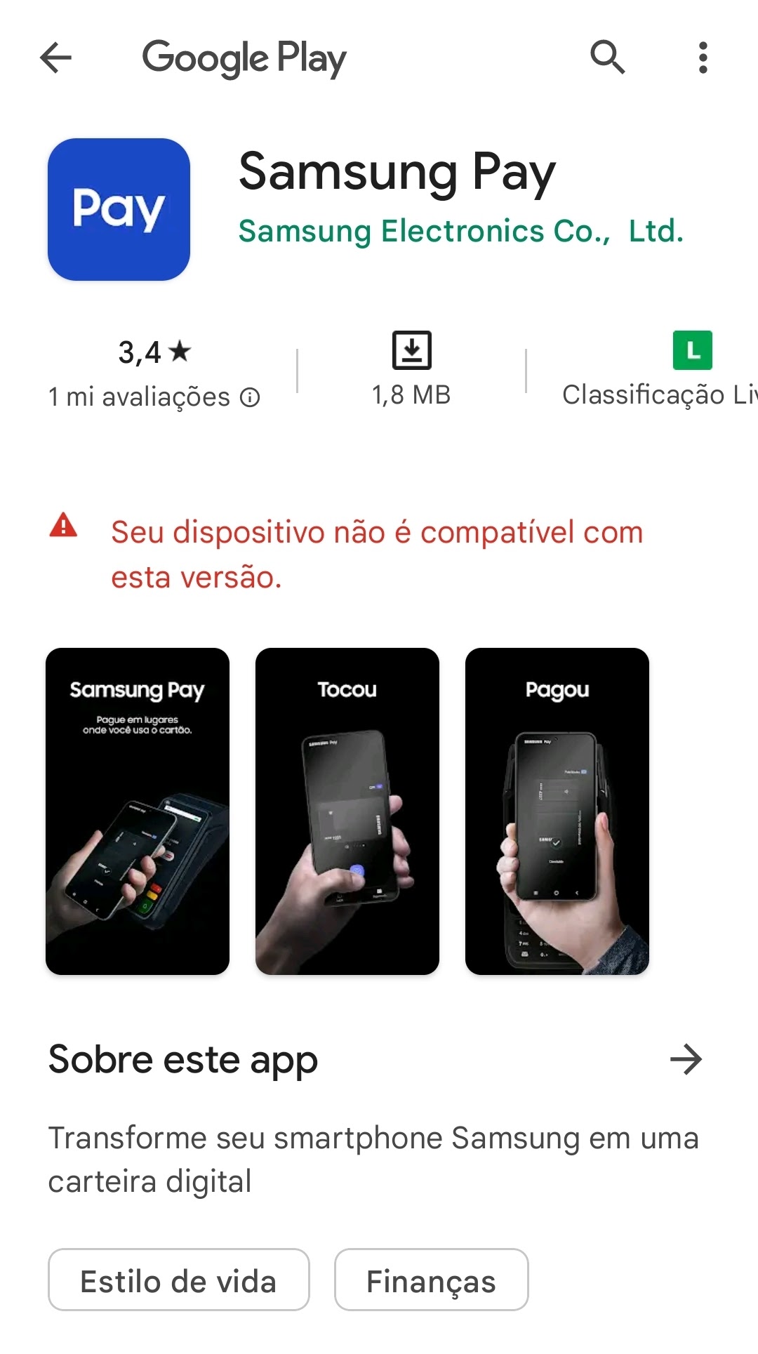 Comprei aplicativo em um aparelho, mas não consigo baixar em outro aparelho sem  pagar novamente - Comunidade Google Play