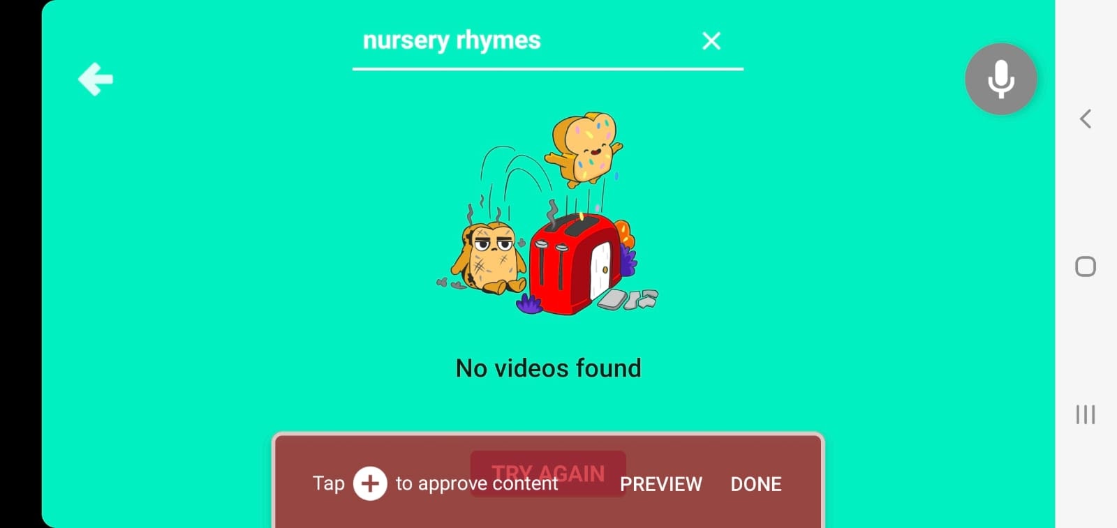 Youtube kids, cannot search to add videos/channels to approved content -  YouTube for Families Community