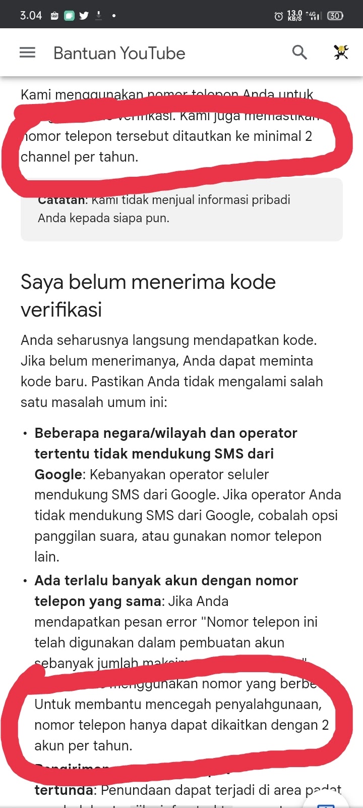 Daftar Akun & Login Melalui Nomor Telepon – Pusat Bantuan