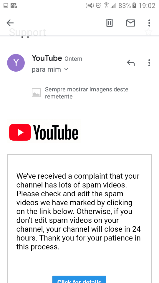 Roubaram meu canal - Comunidade