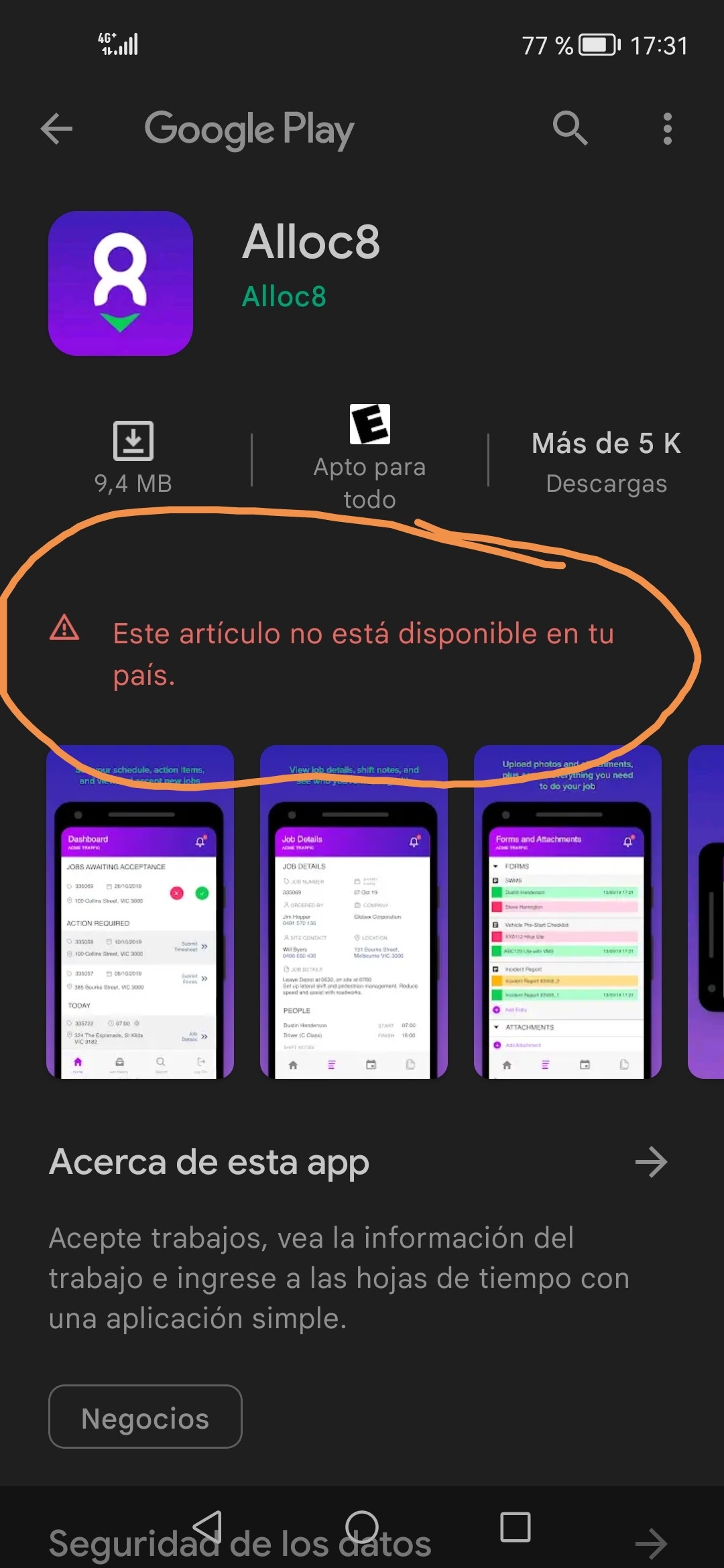 No puedo descargar una app - Comunidad de Google Play