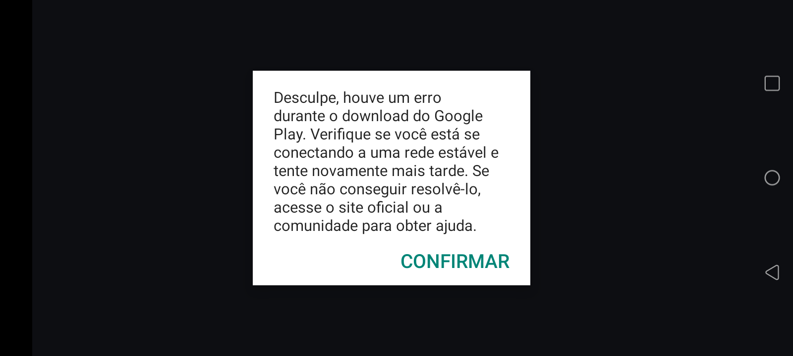 Comprei um jogo porém não dá pra baixar - Comunidade Google Play