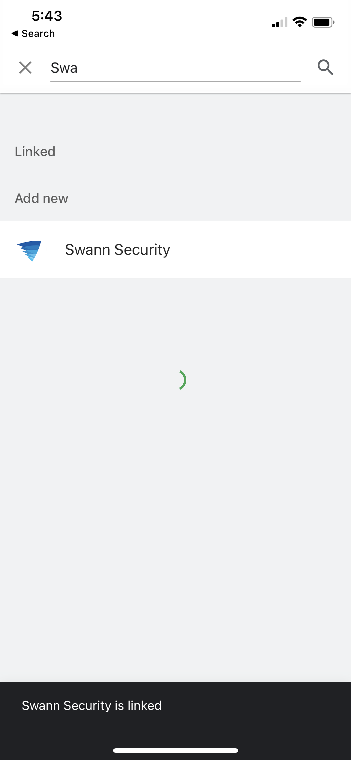 Link swann security sales to google