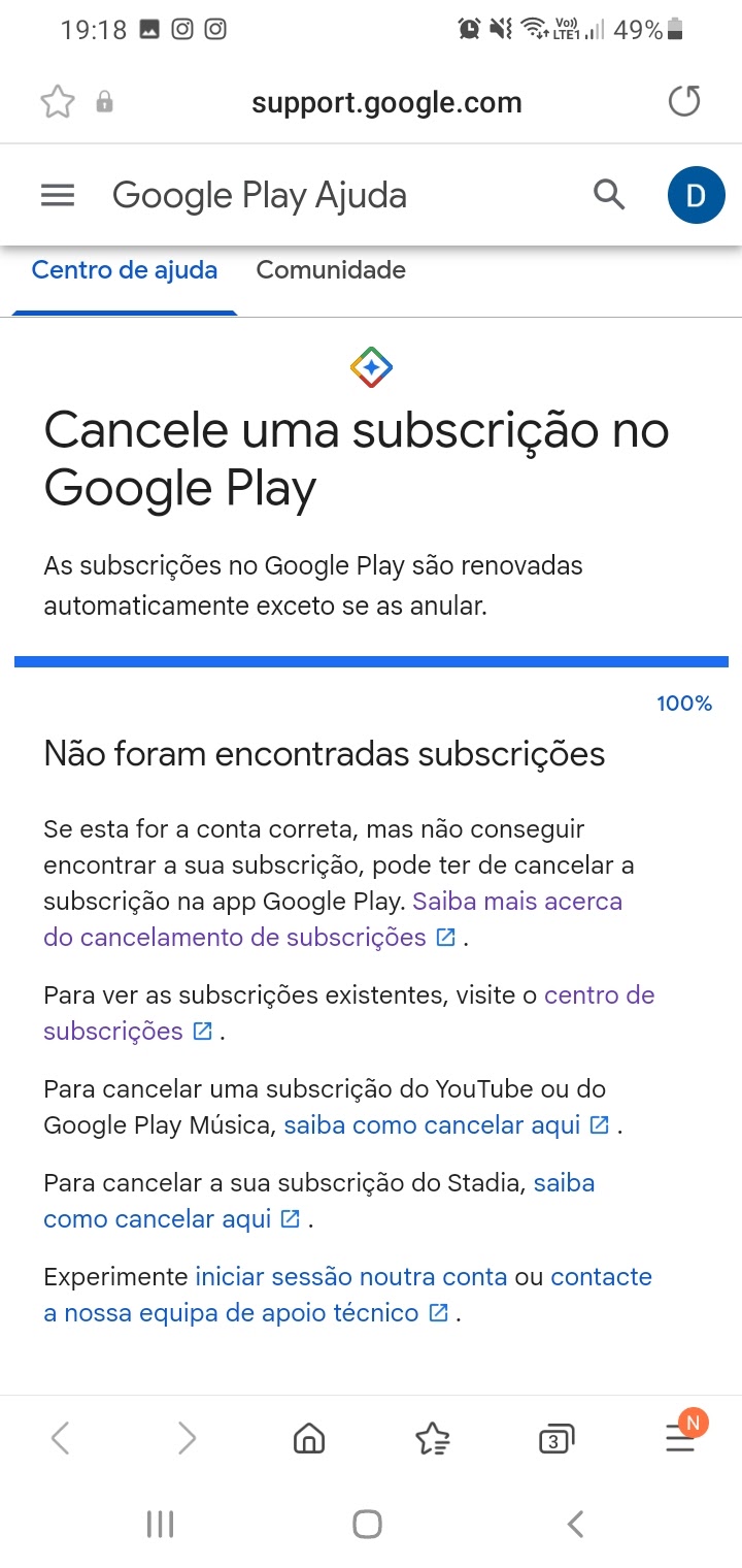 Cancelar Uma Assinatura Que Não Consta No Google Play, Mas Está