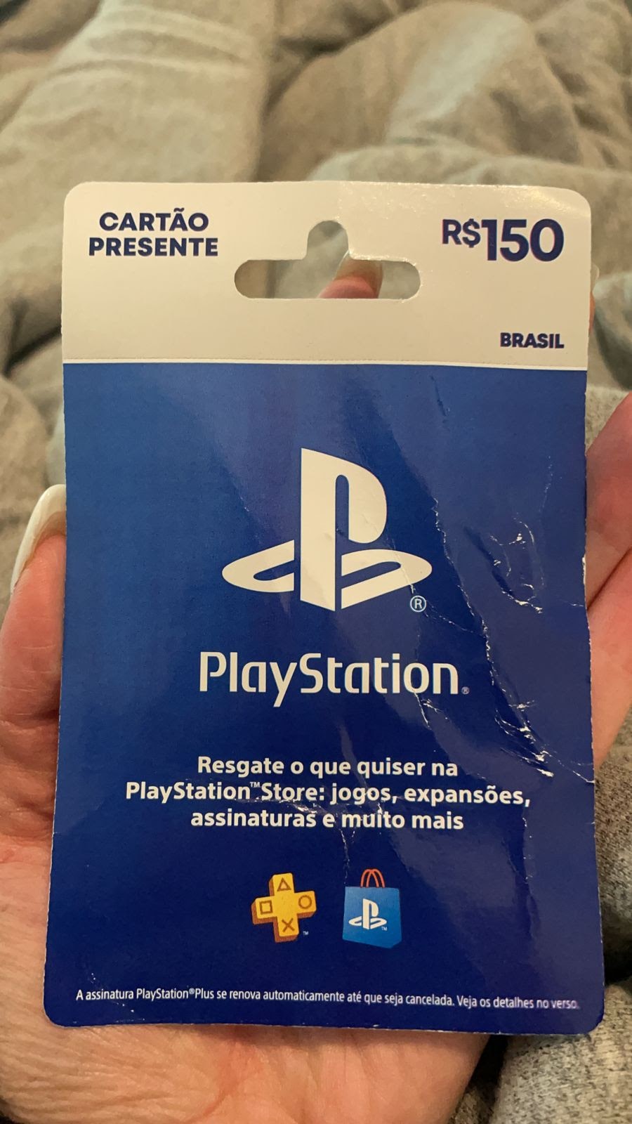 Cartão Presente PlayStation