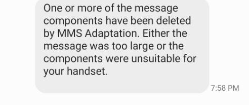 Issue Sending Mms To At T Google Fi Community