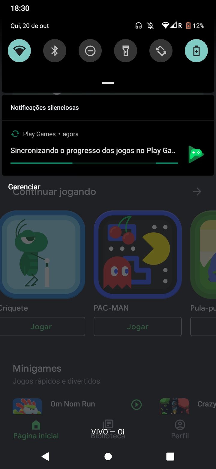 Configurar a conexão do play games? O que isso significa? - Comunidade Google  Play