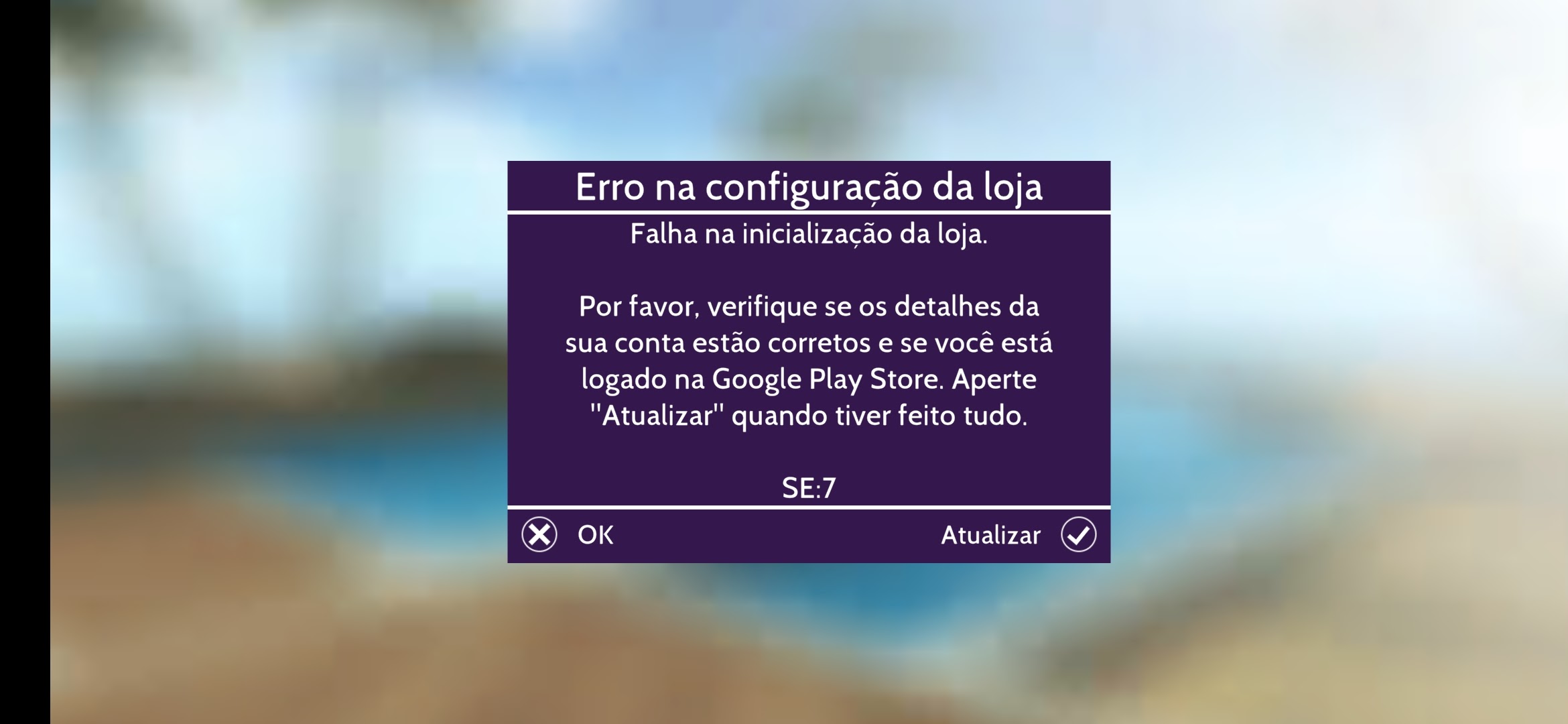 Não estou conseguindo fazer compras no jogo - Comunidade Google Play