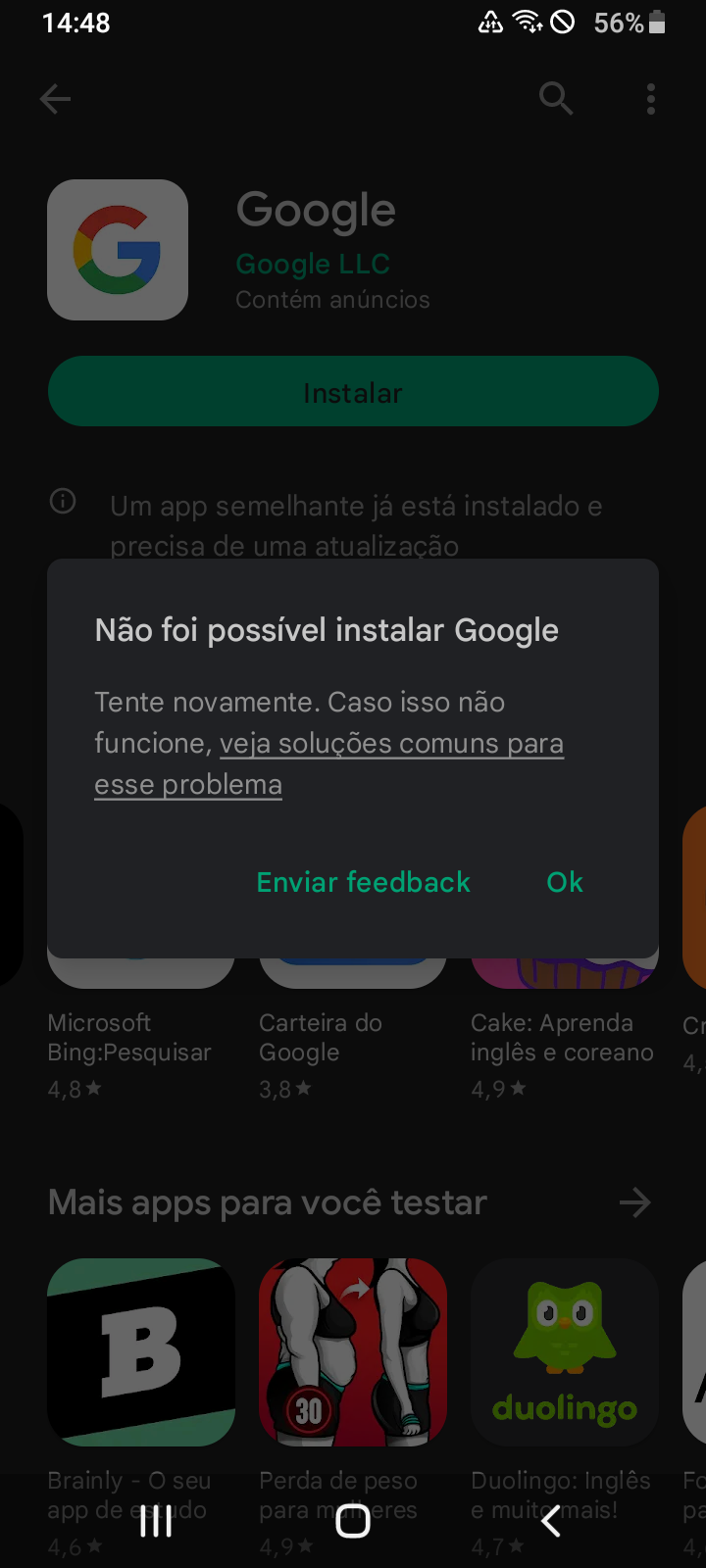 Meu app play games não está funcionando, não carrega meu perfil sem outras  informações. - Comunidade Google Play