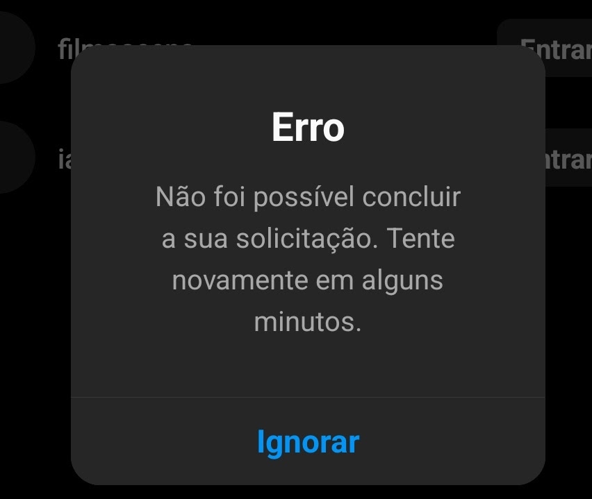 Erro em abrir links? - Comunidade Google Play