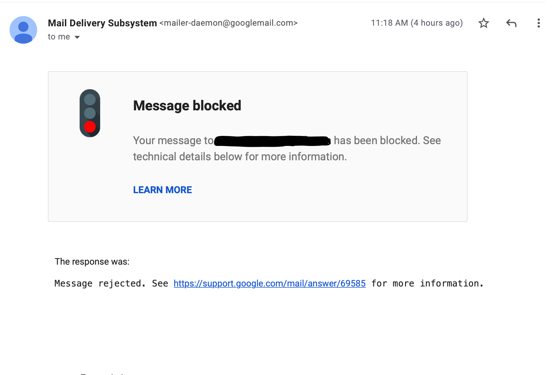 Why are my business emails being blocked?