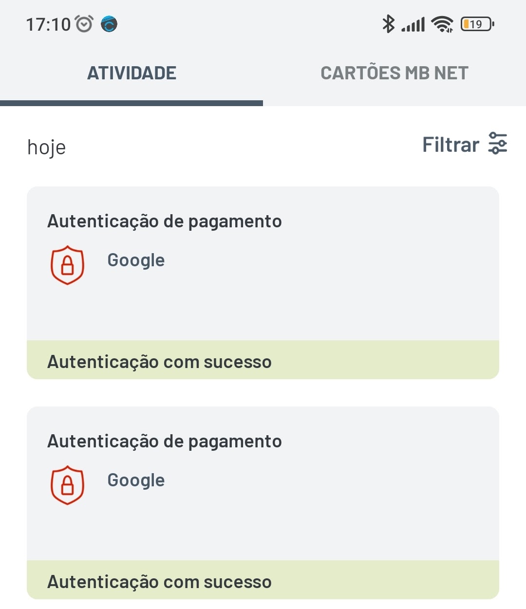 Pagamentos - Comunidade Google Play