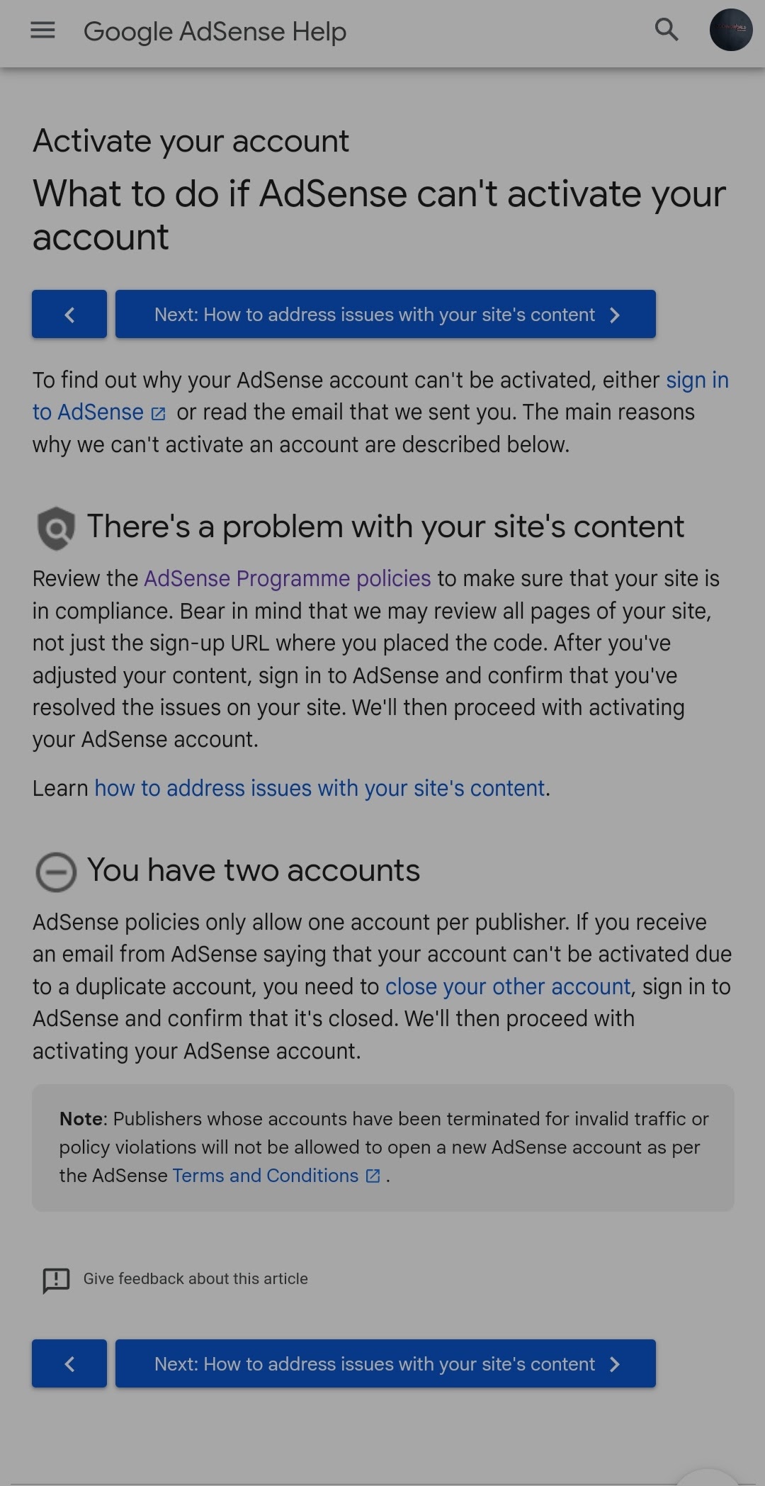 Having different email account from FB and google as same user