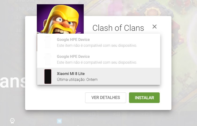 Não consegui Instalar o jogo que eu queria - Comunidade Google Play