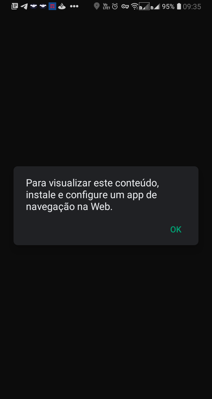 Não consigo abrir o play store aparece uma frase ,erro ao