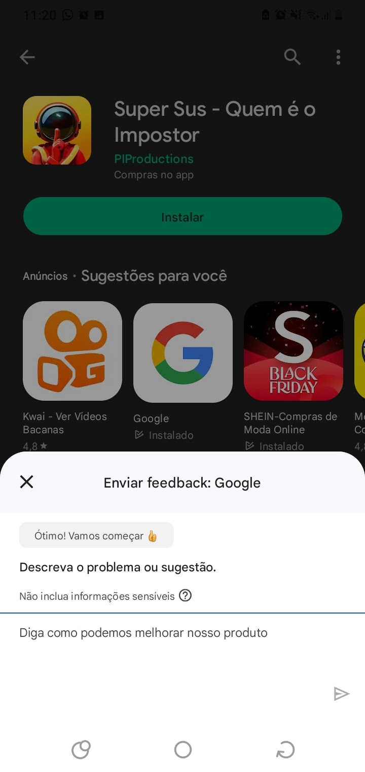 Não tô conseguindo comprar diamantes no kwai - Comunidade Google Play