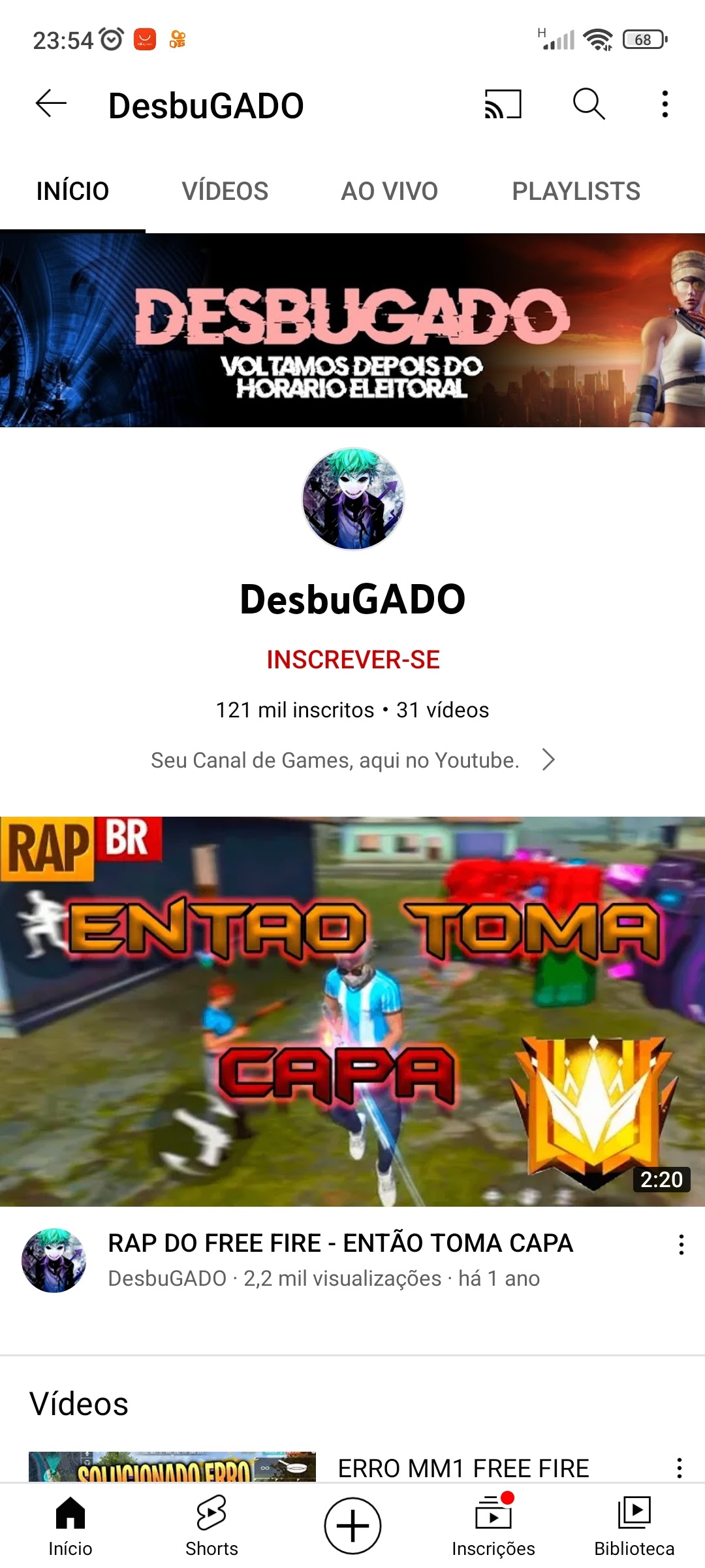 O Meu Canal de Games 