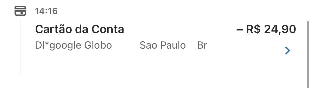 Descontou da minha conta e não consta na assinatura - Comunidade Google Play