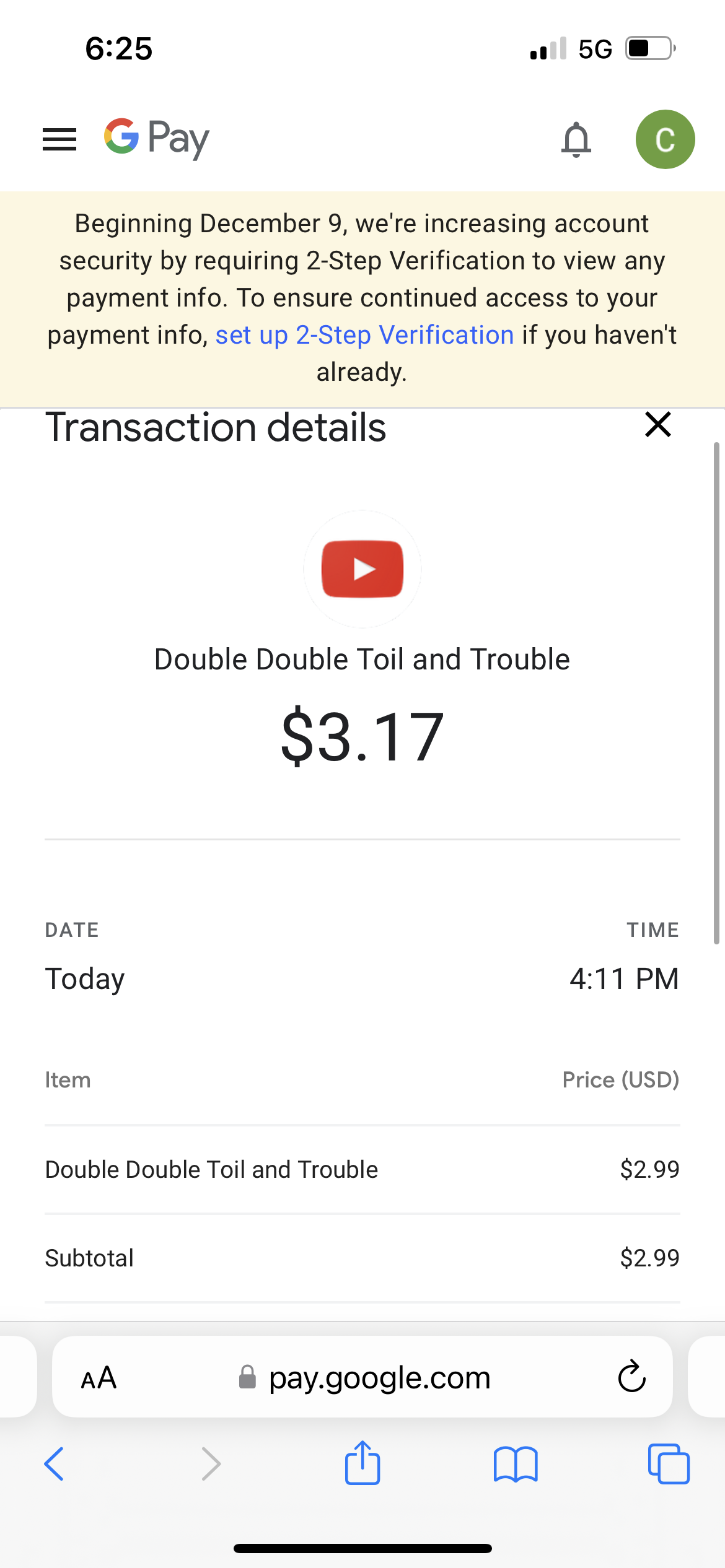 Non-refundable payment - Google Play Community