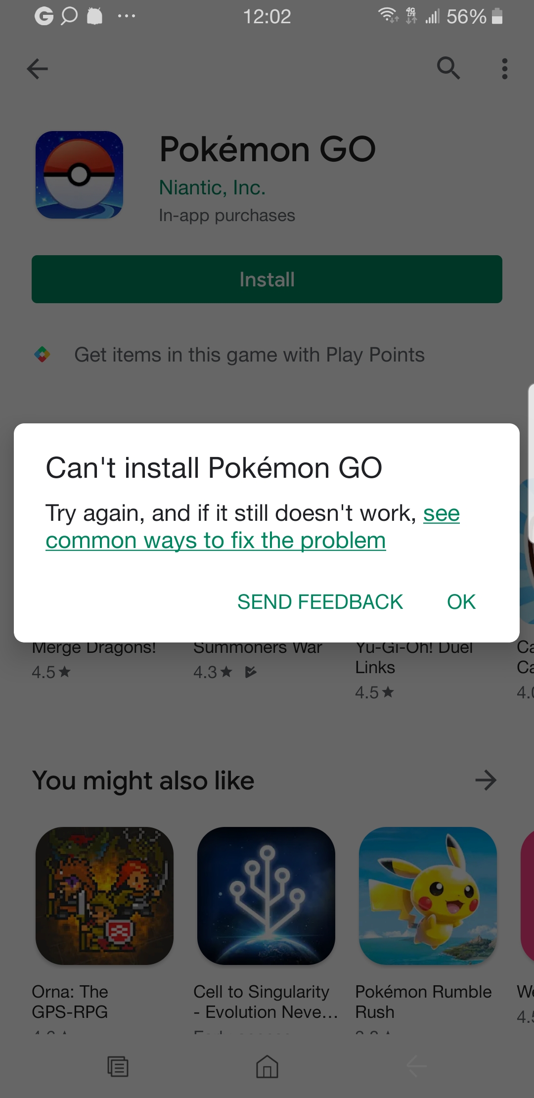 Pokemon Go Update