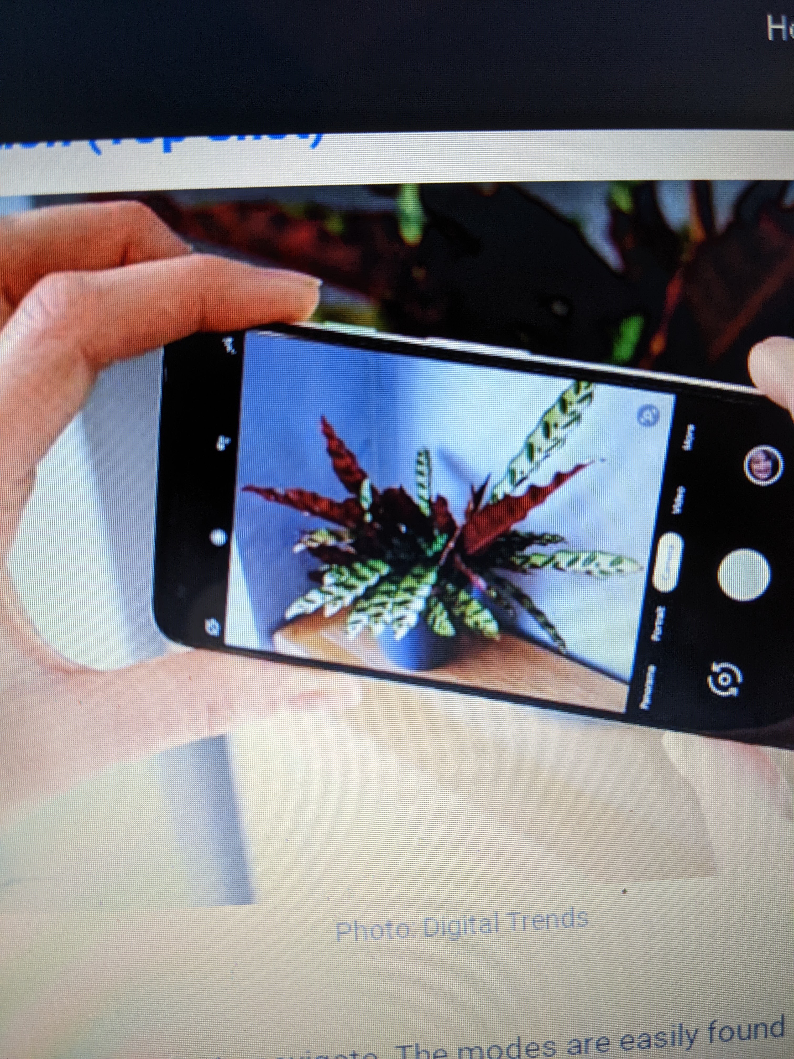 Missing 4 icons on top screen when camera app is open - Google Pixel  Community